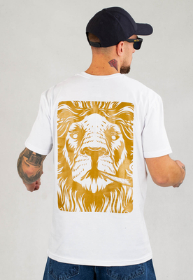 T-shirt Dudek P56 Lions biały
