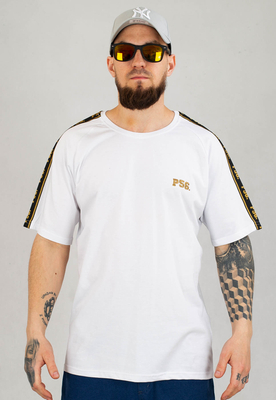 T-shirt Dudek P56 P56 Gold biały