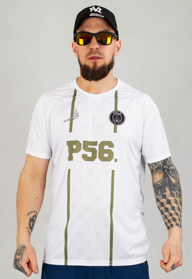 T-shirt Dudek P56 Palę Sobie Grass Football 23 biały