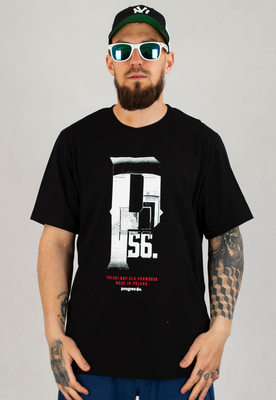 T-shirt Dudek P56 Podwórko czarny