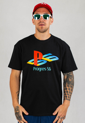T-shirt Dudek P56 Progres P56 czarny