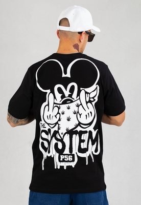 T-shirt Dudek P56 System czarny