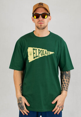 T-shirt El Polako EP Flag zielony