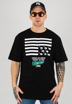 T-shirt El Polako Flaga czarny + Płyta Gratis