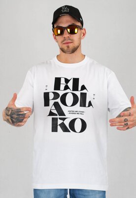 T-shirt El Polako Letters biały + Płyta Gratis