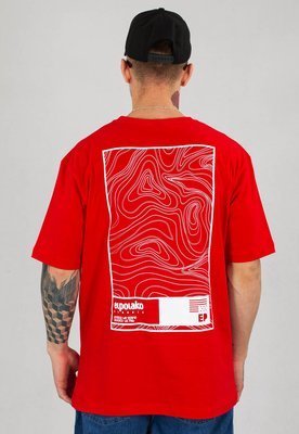 T-shirt El Polako Topograf czerwony + Płyta Gratis