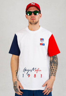 T-shirt Ganja Mafia Flag biały