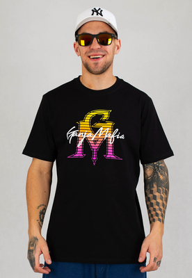 T-shirt Ganja Mafia GM Vibe czarny