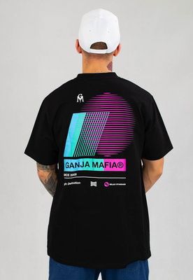 T-shirt Ganja Mafia GM09 VHS czarny