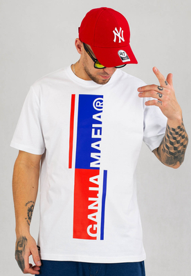 T-shirt Ganja Mafia GMR Cut biały