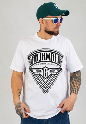 T-shirt Ganja Mafia General biały