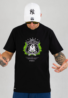T-shirt Ganja Mafia Herb czarny