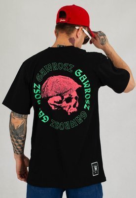 T-shirt Gawrosz Kaszkiet czarny