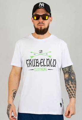 T-shirt Grube Lolo Strzałki biały