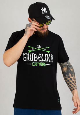T-shirt Grube Lolo Strzałki czarny