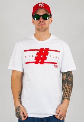T-shirt Illegal BigBox biały 