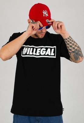 T-shirt Illegal Klasyk Box czarny