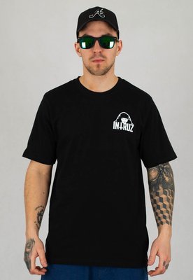 T-shirt Intruz Lokalny Chłopaczek czarny