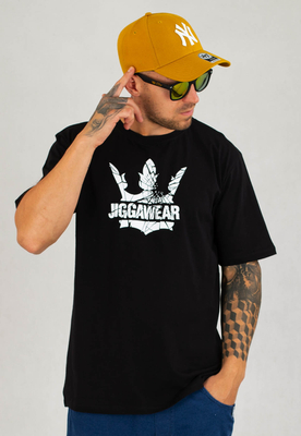 T-shirt Jigga Wear Cracked Logo czarny