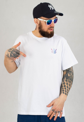 T-shirt Jigga Wear Hologram biały