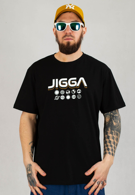 T-shirt Jigga Wear Planet czarny