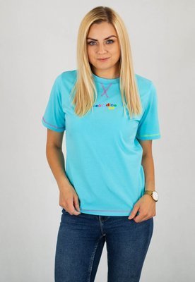 T-shirt Lucky Dice LD Sew Color niebieski