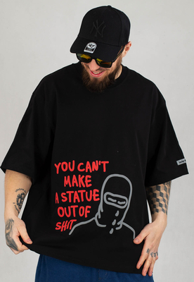 T-shirt Lucky Dice Make A Statue czarny
