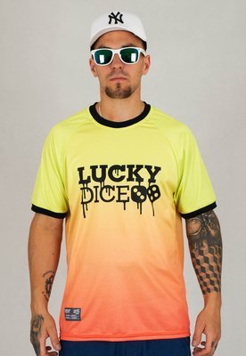 T-shirt Lucky Dice Painted LD sunset