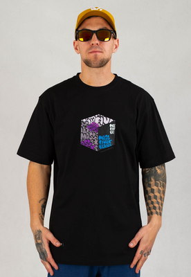 T-shirt Mass Cube czarny