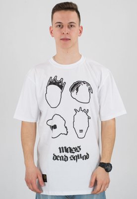 T-shirt Mass Dead Squad biały