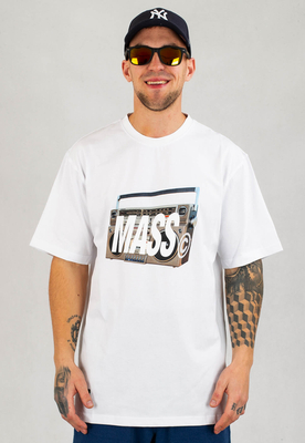 T-shirt Mass FM biały
