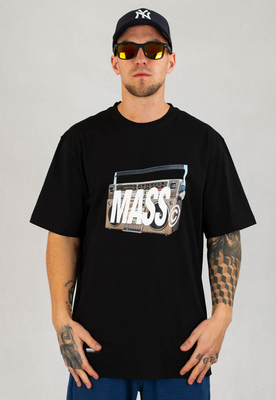 T-shirt Mass FM czarny