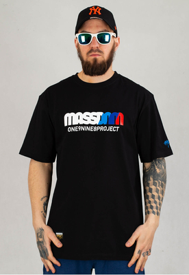 T-shirt Mass Faster czarny