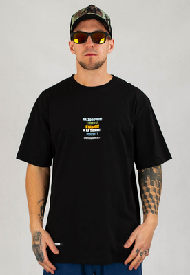 T-shirt Mass Prosit czarny