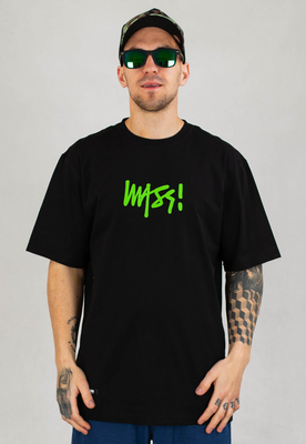 T-shirt Mass Signature Medium Logo czarny