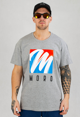 T-shirt Moro Sport Brush szary