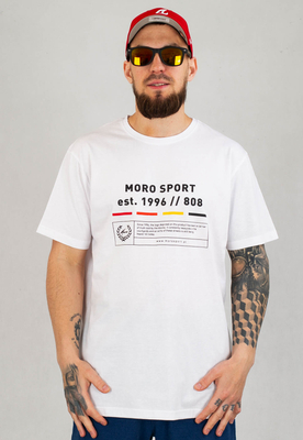 T-shirt Moro Sport Moro Moro Legend biały