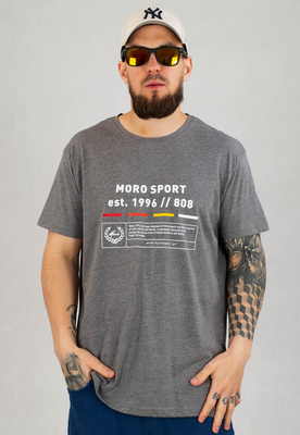 T-shirt Moro Sport Moro Moro Legend ciemno szary