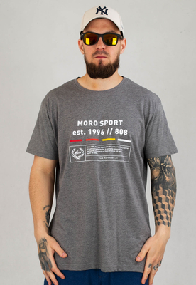 T-shirt Moro Sport Moro Moro Legend grafitowy