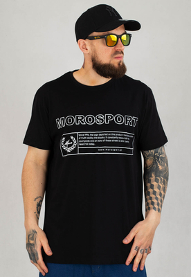 T-shirt Moro Sport Moro Rectangle czarny