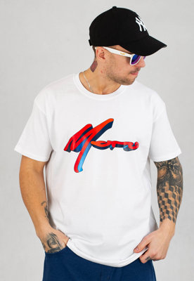 T-shirt Moro Sport Paris 3D biały