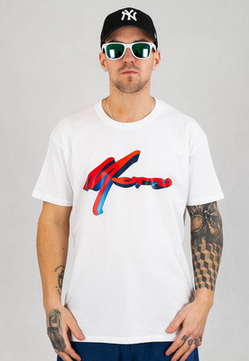 T-shirt Moro Sport Paris 3D biały