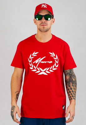 T-shirt Moro Sport Paris Laur czerwony