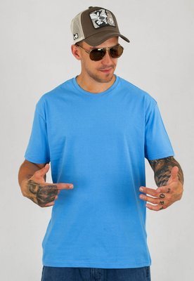 T-shirt Niemaloga 190 One Color jasno niebieski