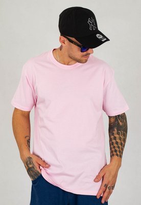 T-shirt Niemaloga 190 One Color różowy