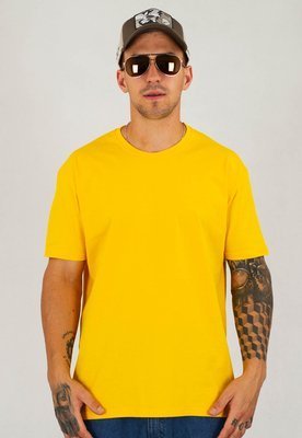 T-shirt Niemaloga 190 One Color żółty