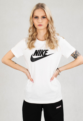 T-shirt Nike NSW Essential Icon Futura BV6169-100 biały