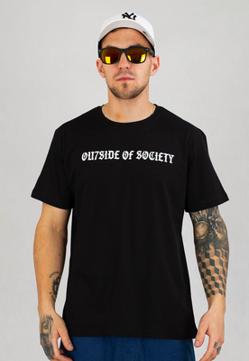 T-shirt Ou7side Ou7side of Society czarny