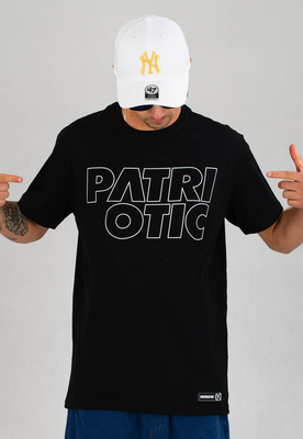 T-shirt Patriotic Cls Contour czarny