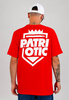 T-shirt Patriotic Cls Crew czerwony
